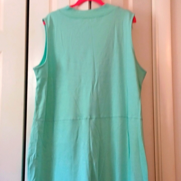 *NWOT* Zenana Mint Green Oversized Harem Jogger Jumpsuit  Sz 2x - Picture 5 of 6